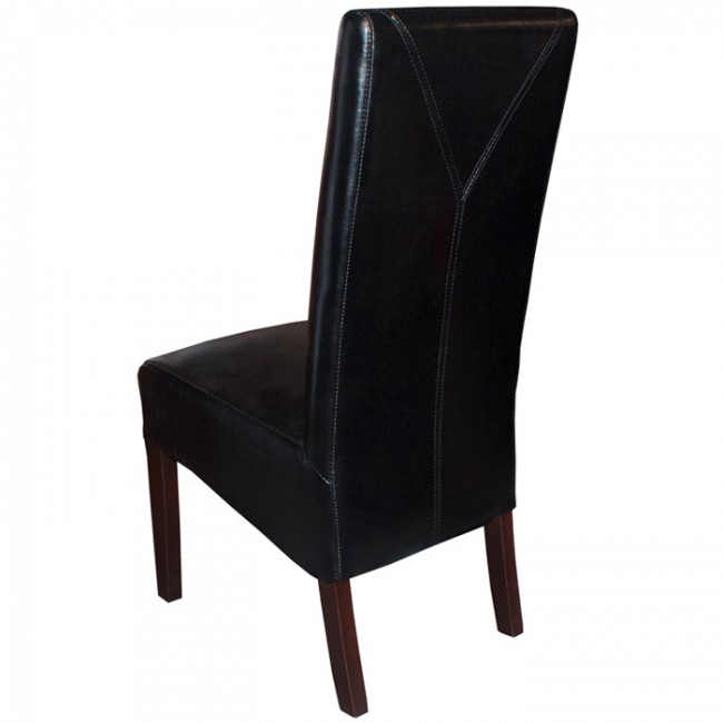 Covent High Back Dining Chair Black