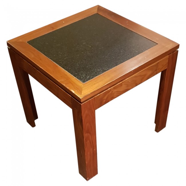 Ex Hotel Wood And Stone Top Coffee Tables