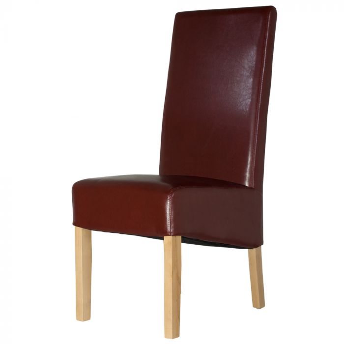 Covent High Back Dining Chair Wine Mayfair Furniture