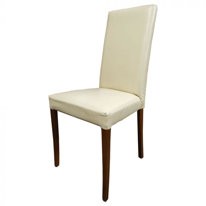 Used Cream Restaurant Dining Chairs, Used Wooden Upholstered Dining Chairs