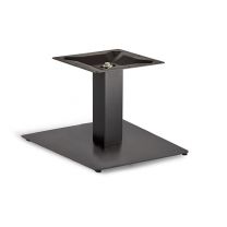 Trafalgar - Coffee Height Square Small Table Base (Square Column)