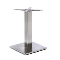 Fleet - Coffee Height Square Small Table Base (Square Column)