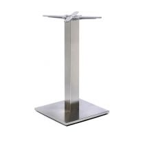 Fleet - Lounge Height Square Small Table Base (Square Column)