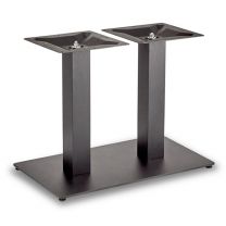 Trafalgar - Lounge Height Rectangle Twin Table Base (Square Column)