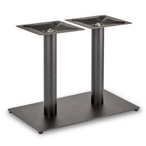 Trafalgar - Lounge Height Rectangle Twin Table Base (Round Column)