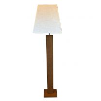 Wooden Tall Standing Lamp
