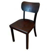 Mahogany Style Wooden Chair