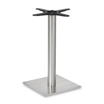 Fleet - Dining Height Square Small Table Base (Round Column)