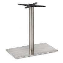 Fleet - Dining Height Rectangle Table Base (Round Column)