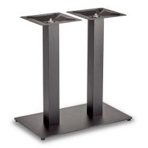 Trafalgar - Dining Height Rectangle Twin Table Base (Square Column)