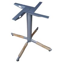 Grey 4 Leg Dining Height Table Base