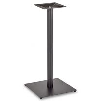 Trafalgar - Poseur Height Square Large Table Base (Round Column)