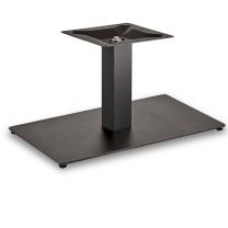 Trafalgar - Coffee Height Rectangle Table Base (Square Column)