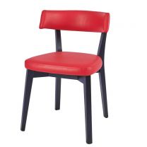 Christa Side Chair - Dark Red