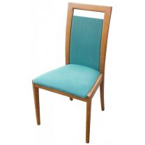 Dining Chair With Green Upholstery