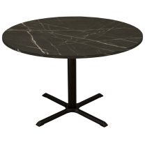 Black Marble Complete Samson Large Round Table