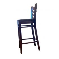 Classic Faux Leather Bar Stool
