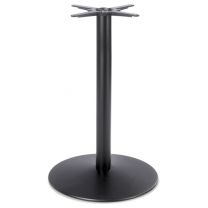 Black Dome Medium Dining Height Table Base