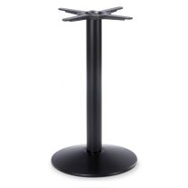 Black Dome Small Lounge Height Table Base