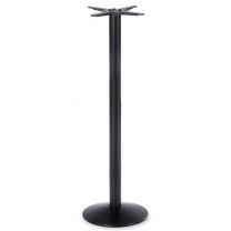 Black Dome Small Poseur Height Table Base