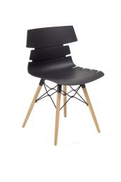 Thames Black Side Chair