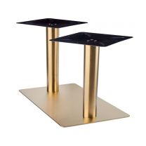 Sphinx Twin Pedestal Table Base - Coffee Height
