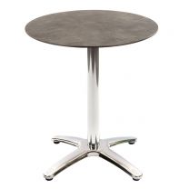 Cement Marble Table with Aluminium Base - Outdoor