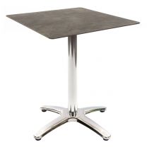 Cement Marble Table with Aluminium Base - Outdoor