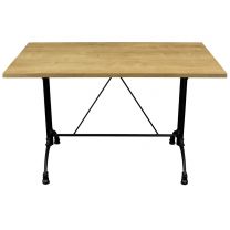 Forest Oak Complete Continental Rectangle Table