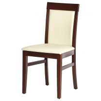 Downton Walnut / Cream Side Chair