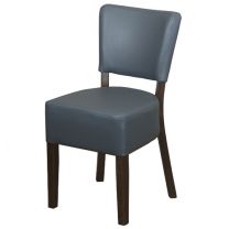 Belmont Grey Faux Leather Restaurant Chairs