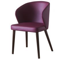 Ritz Walnut / Wine Armchair