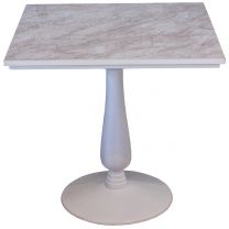 Used Square Marble Table