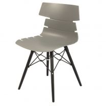 Hoxton Side Chair - K Frame (Black/Grey)