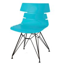 Hoxton Side Chair - M Frame (Turquoise/EPC Black)