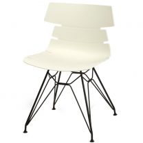 Hoxton Side Chair - M Frame (White/EPC Black)