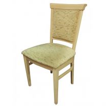 Upholstered Solid Wood Side Chair
