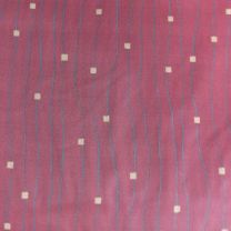 Used Curtain Pair Dark Red Modern Decorative Pattern
