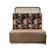 Floral bench/booth 2 seater