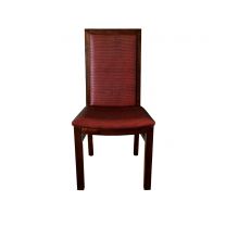 Walnut Slat back side chair