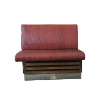 Red Scale 2 seater bench