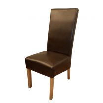  Brown Highback Dining chair 