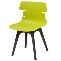 Hoxton Side Chair - R Frame (Lime/EPC Black 