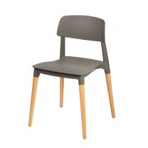 Luna side chair - Gray