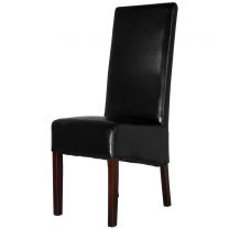 Black Covent High Back Dining Chair 