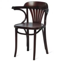 Bentwood Norma Arm Chair - Walnut