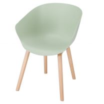 Farringdon 4 Leg Wood Frame - Pastel Green