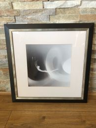 Ex Hotel Picture with Black and Silver Frame