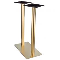 Sphinx Twin Pedestal Table Base - Poseur Height