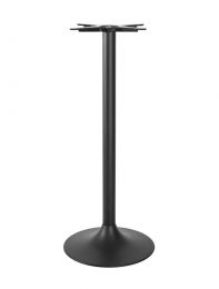 Trumpet Small Poseur Base - Black Finish